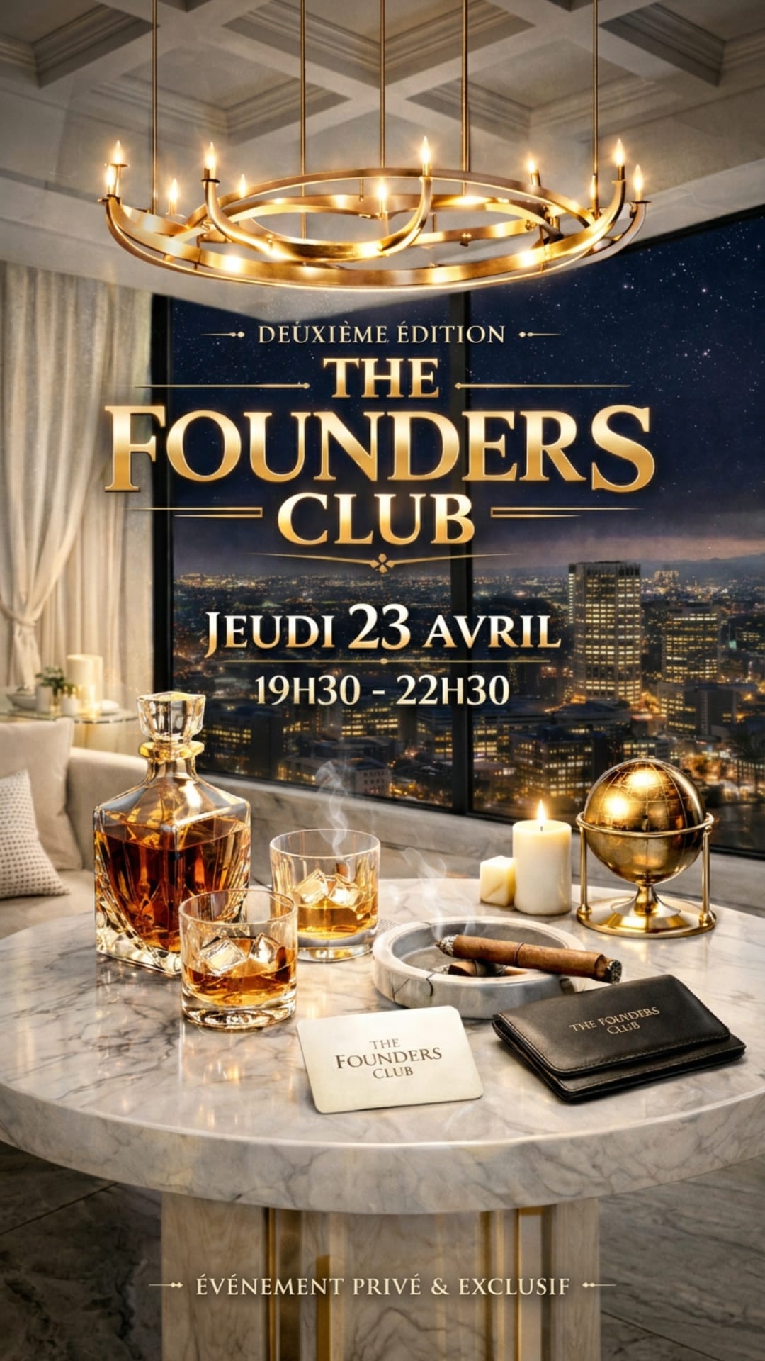 The Founders Club — 2ème édition — Jeudi 23 avril